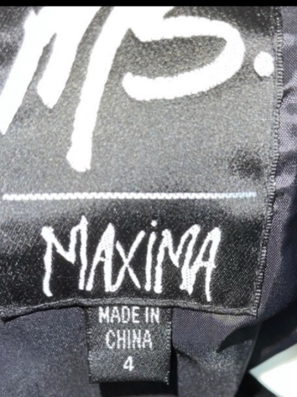 Vintage - MS Maxima from Wilson’s leather Pants. Size 4 GUC - Picture 9 of 9